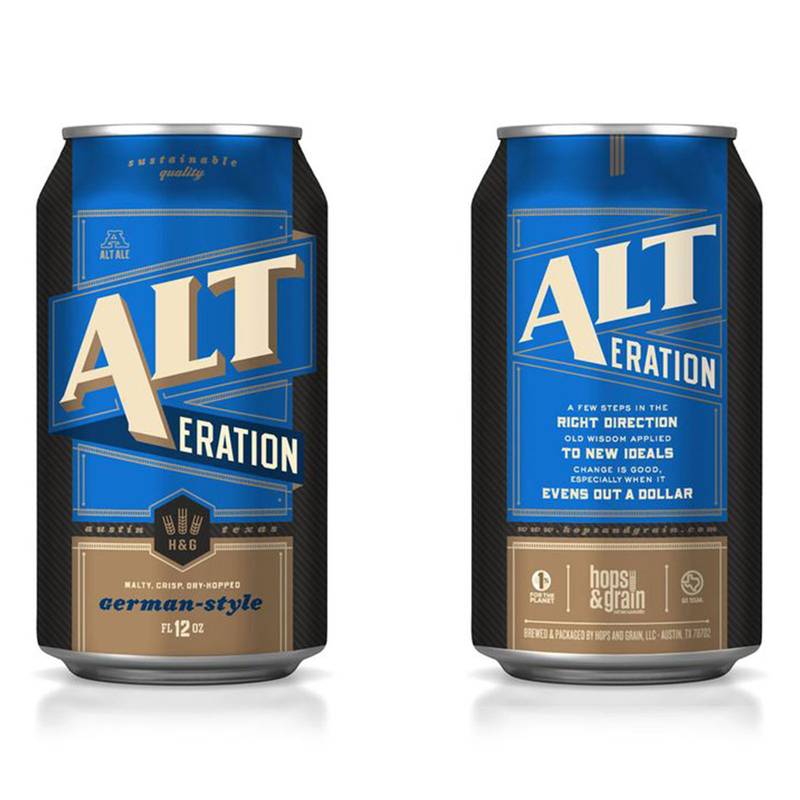 Hops & Grain Brewing Alt-Eration 6 Pack 12 oz Cans