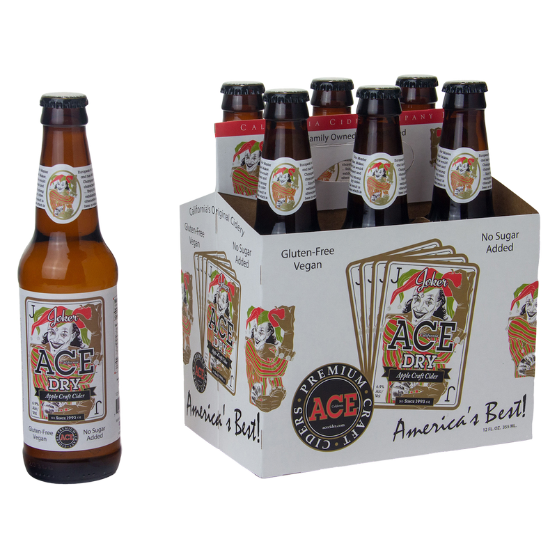 Ace Joker Cider 6pk 12oz Btl Alcohol fast delivery by App or Online