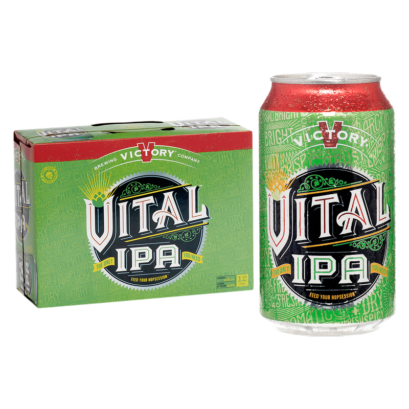 Victory Vital IPA 12 Pack 12 oz Bottle