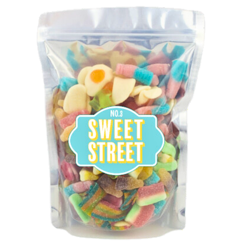 Sweet Street Sharing Bag of Mixed Jellies, 1kg
