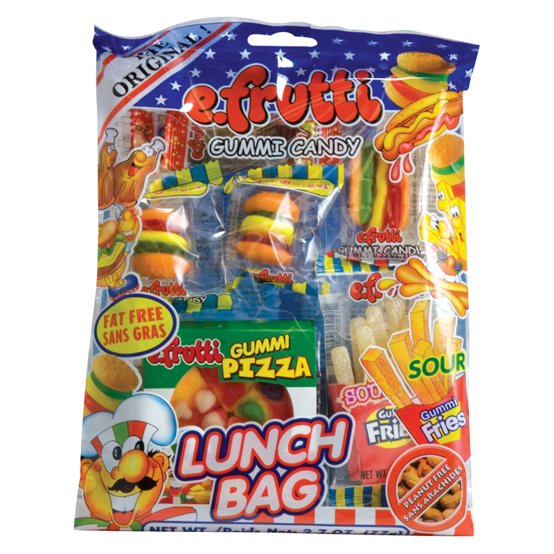Efrutti Lunch Bag Gummi Candy 2.7oz