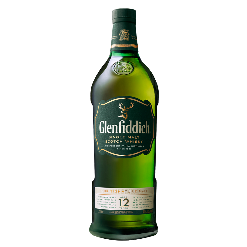 Glenfiddich 12 Yr 1.75L (80 Proof)