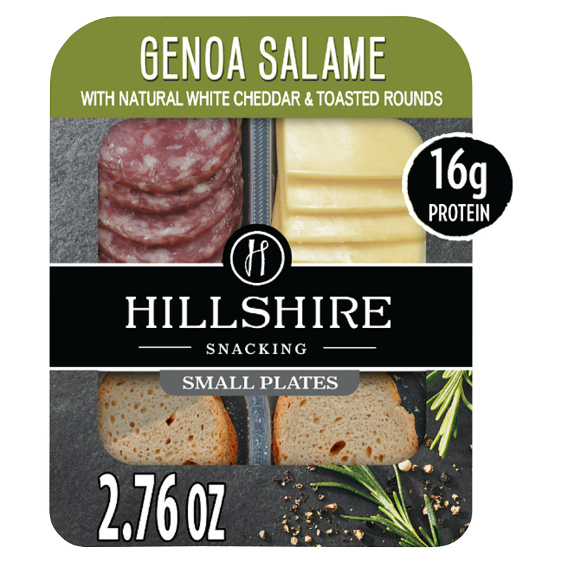 Hillshire Genoa Salame & Cheddar Cheese with Crackers - 2.76oz