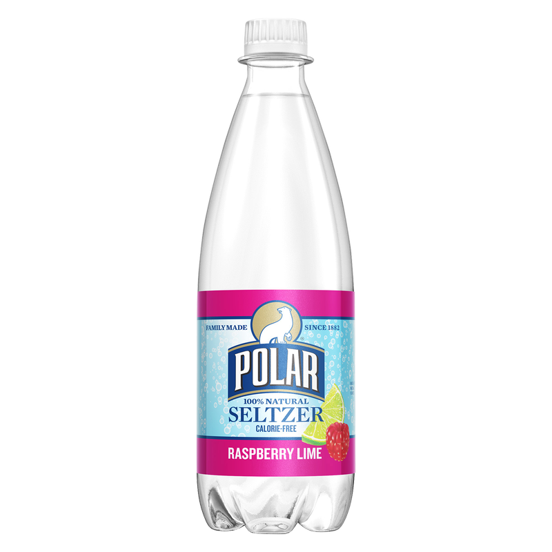 Polar Raspberry Lime Seltzer Water 20oz