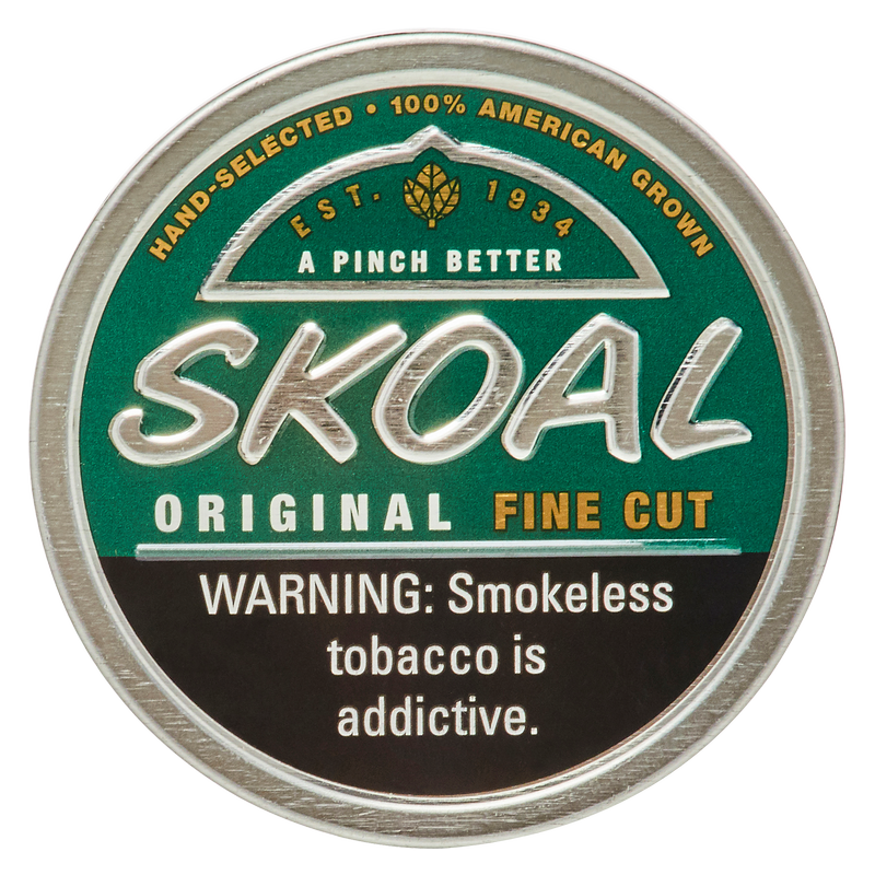 Skoal Wintergreen Original Fine Cut Chewing Tobacco 1.2oz