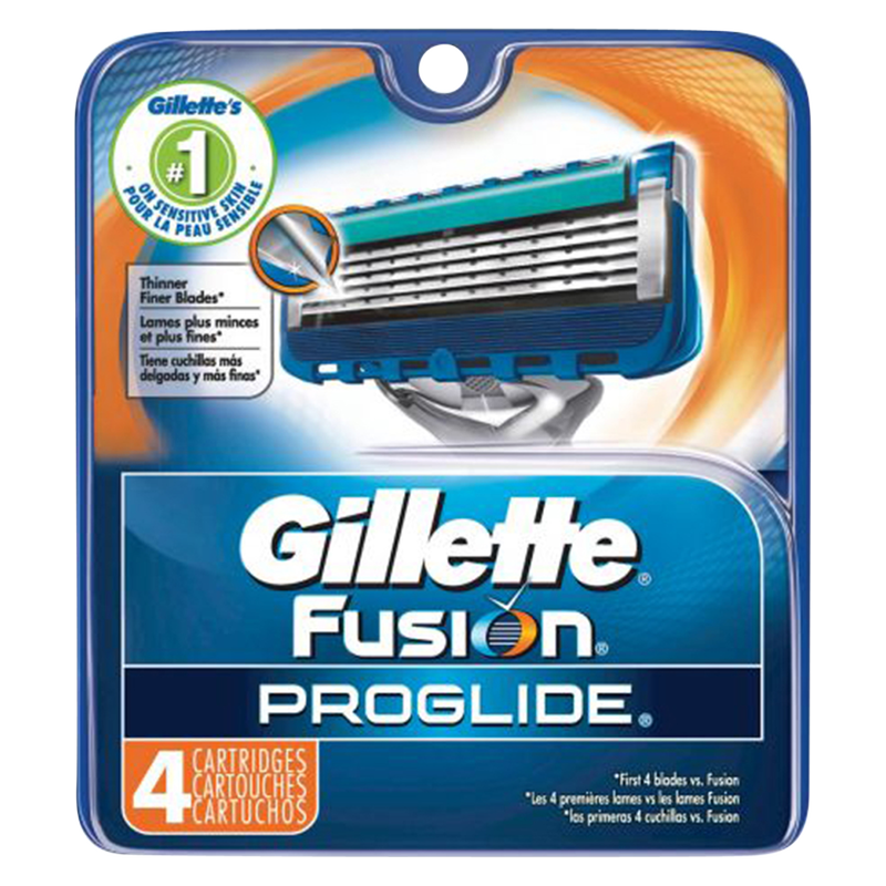 Gillette Fusion Proglide Cartridge Refill 4ct