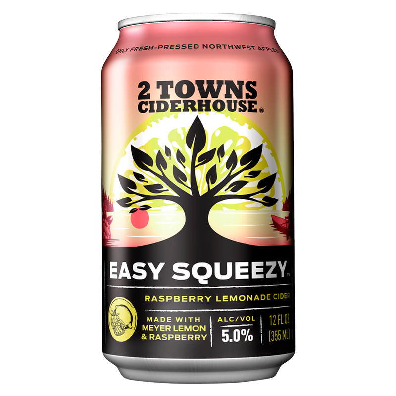 2 Towns Easy Squeezy 6pk 12oz Can 5% ABV