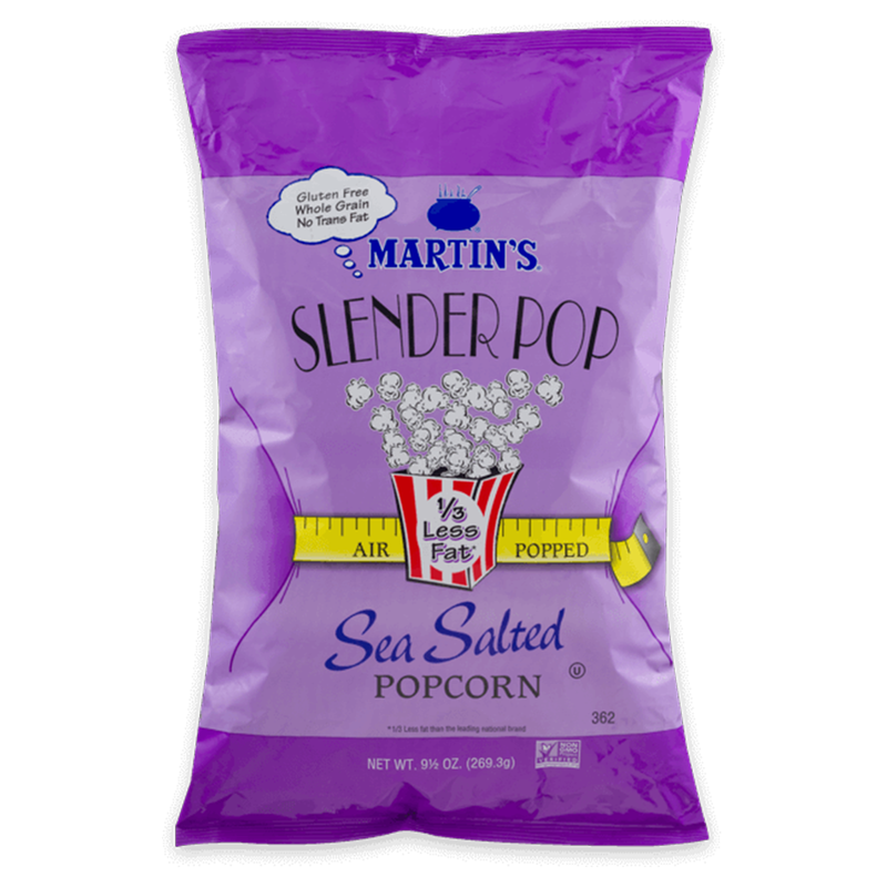 Martin's Slender Pop Sea Salted Popcorn 9.5oz