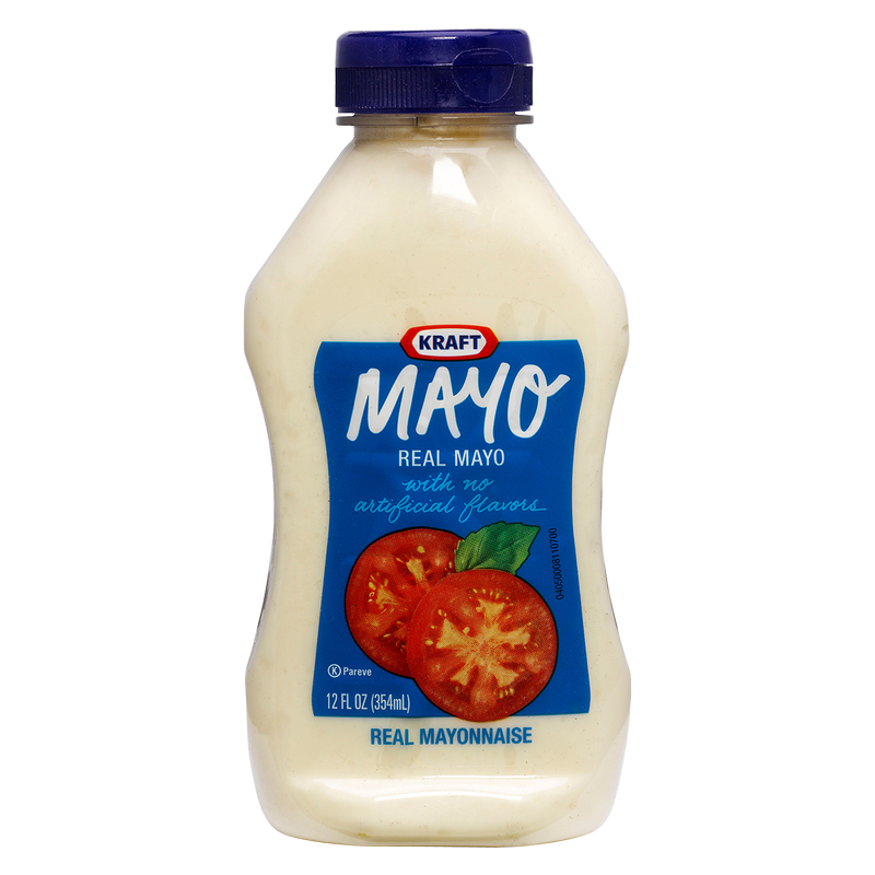 Kraft Real Mayo Creamy & Smooth Mayonnaise 12oz