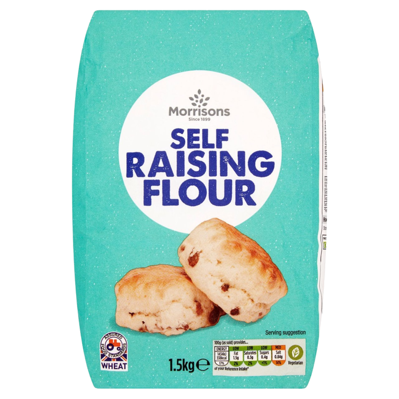 Morrisons Self Raising Flour, 1.5kg