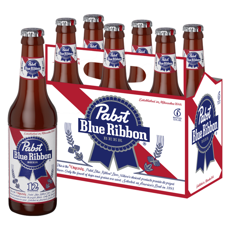 Pabst Blue Ribbon ABV: 4.74% 24 OZ - Cheers On Demand