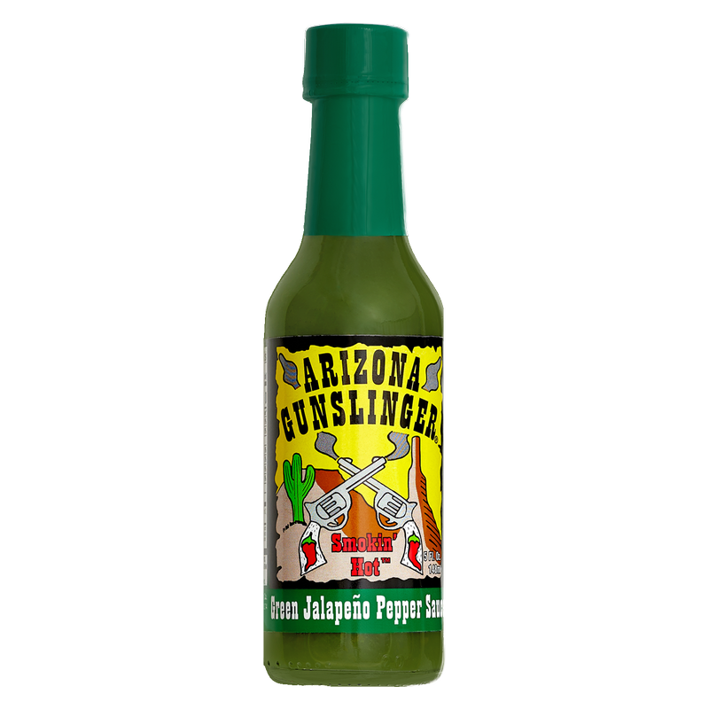 Arizona Gunslinger Green Jalapeno Pepper Sauce 5oz