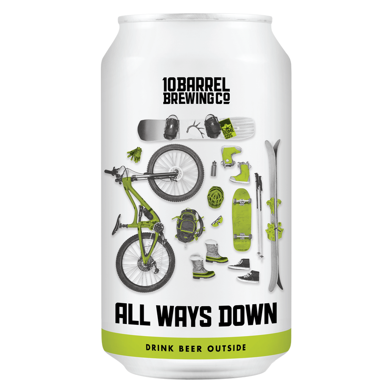 Are You Down? Because 10 Barrel Just Dropped a New Beer Called All Ways  Down - Cascade Business News