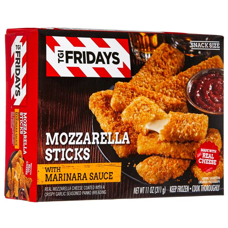 TGI Friday's Mozzarella Sticks with Marinara Sauce 11oz