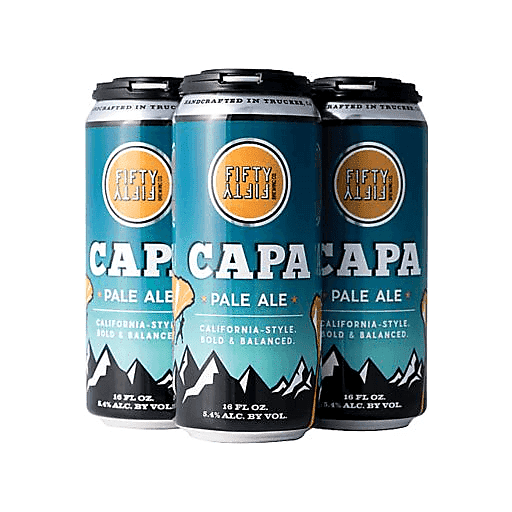 Fifty Fifty Brewing CAPA Pale Ale 4pk 16oz Can