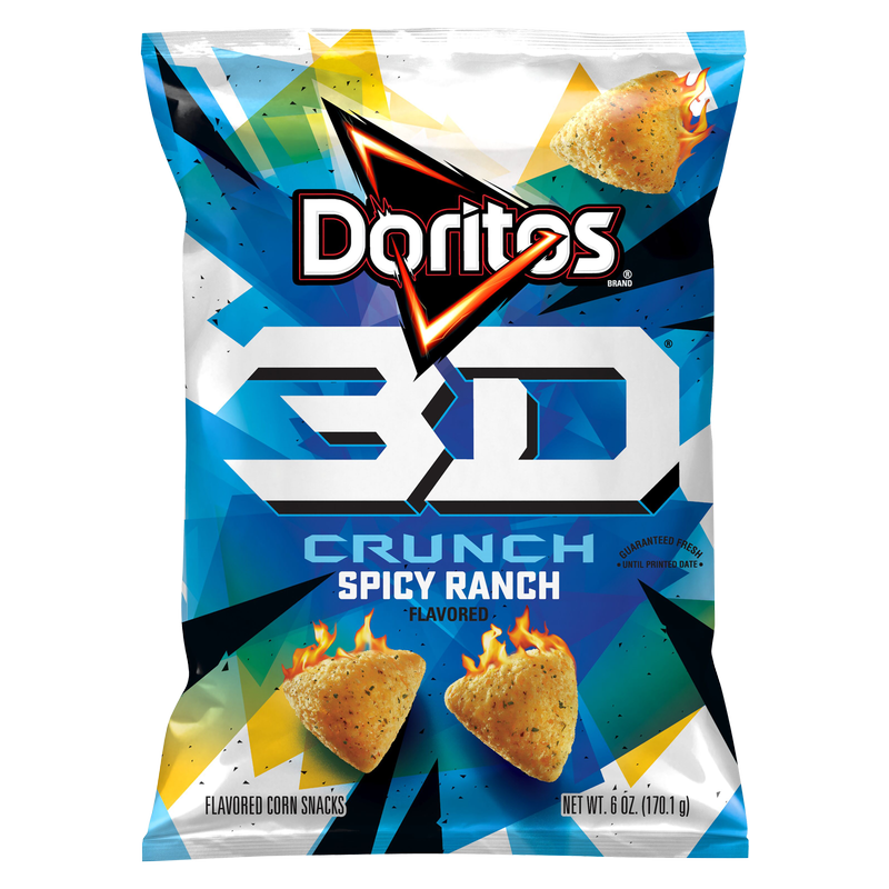 Doritos 3D Crunch Spicy Ranch 7.25oz
