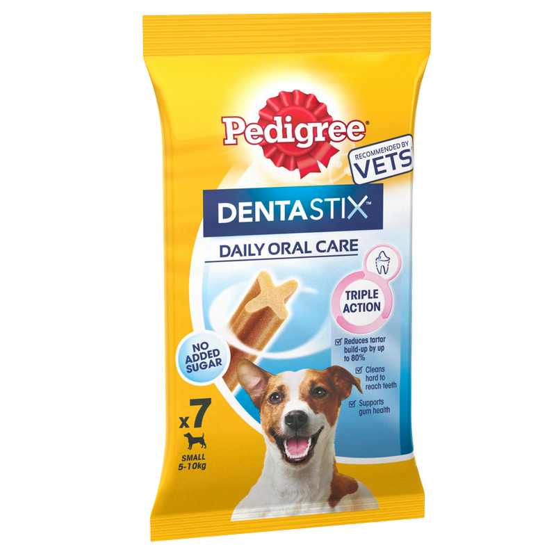 Pedigree DentaStix Daily Dental Chews Small Dog, 7pcs