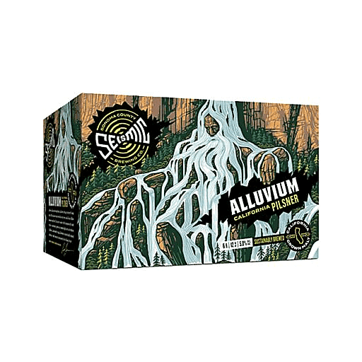 Seismic Brewing Alluvium Pilsner 6pk 12oz Can
