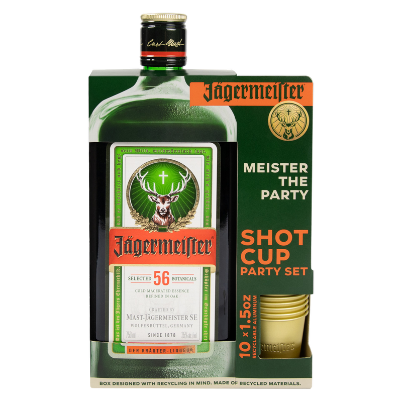 Jagermeister 750ml Gift Set With Shot Cups Alcohol Fast Delivery By Jagermeister 750ml Gift Set With Shot Cups Alcohol Fast Delivery By