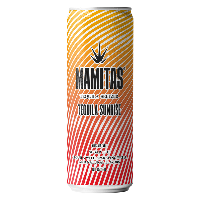 Mamitas Cocktail Tequila Sunrise Single 12oz Can 5% ABV