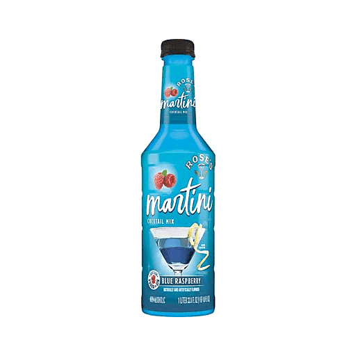 Rose's Blue Raspberry Cocktail Mix 1 Liter