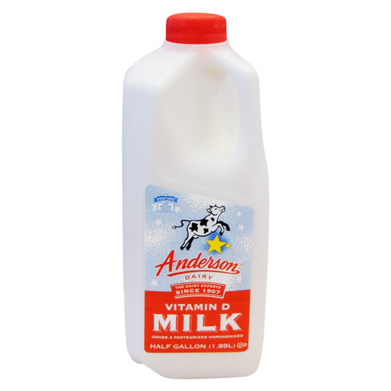Anderson Whole Vitamin D Milk - 1/2 Gallon