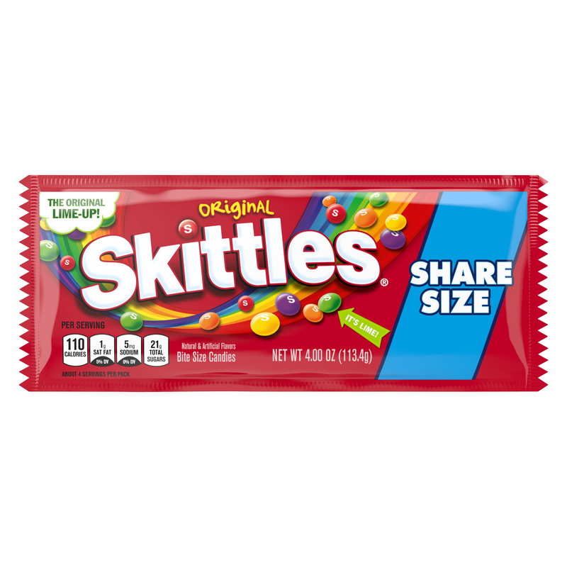 Skittles Original Candy Share Size 4oz