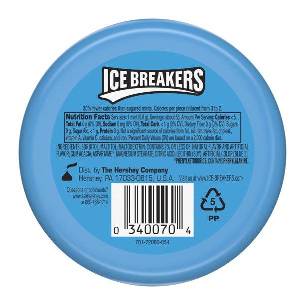 Ice Breaker Mints Coolmint 1.5oz