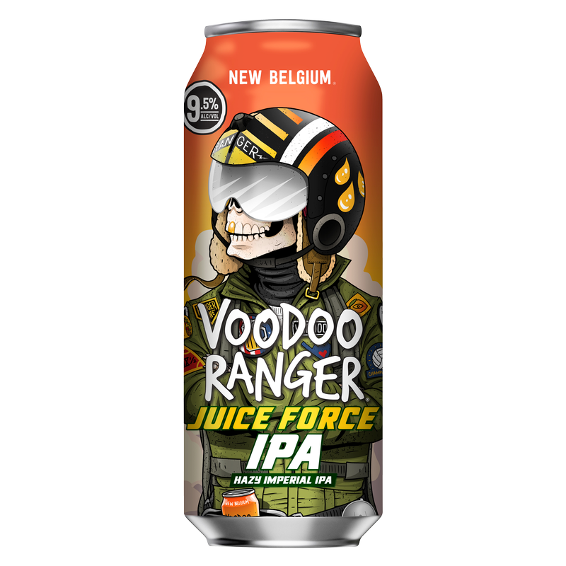 New Belgium Voodoo Ranger Juice Force IPA Single 19.2oz Can 9.5% ABV