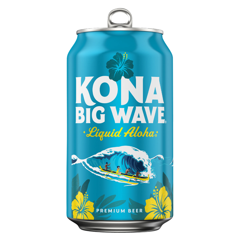 Kona Big Wave Premium Beer 18pk 12oz Cans 4.4% ABV
