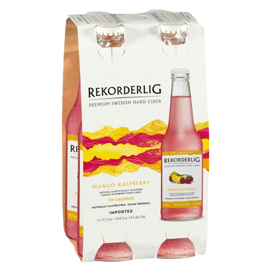 Rekorderlig Mango-Raspberry Cider 4pk 11.2oz