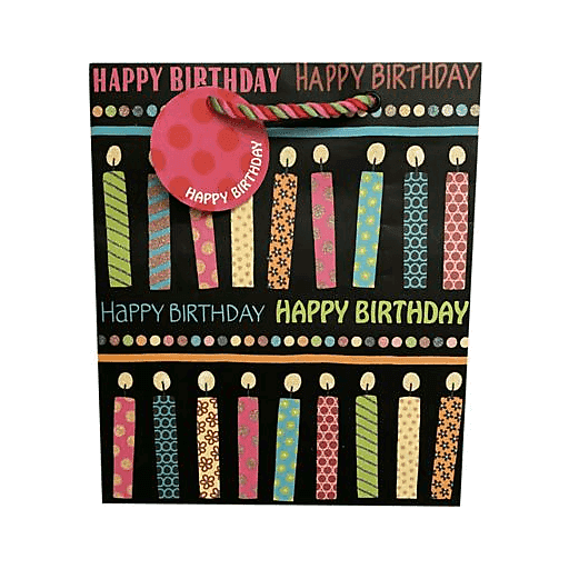Birthday Candle Medium Tote