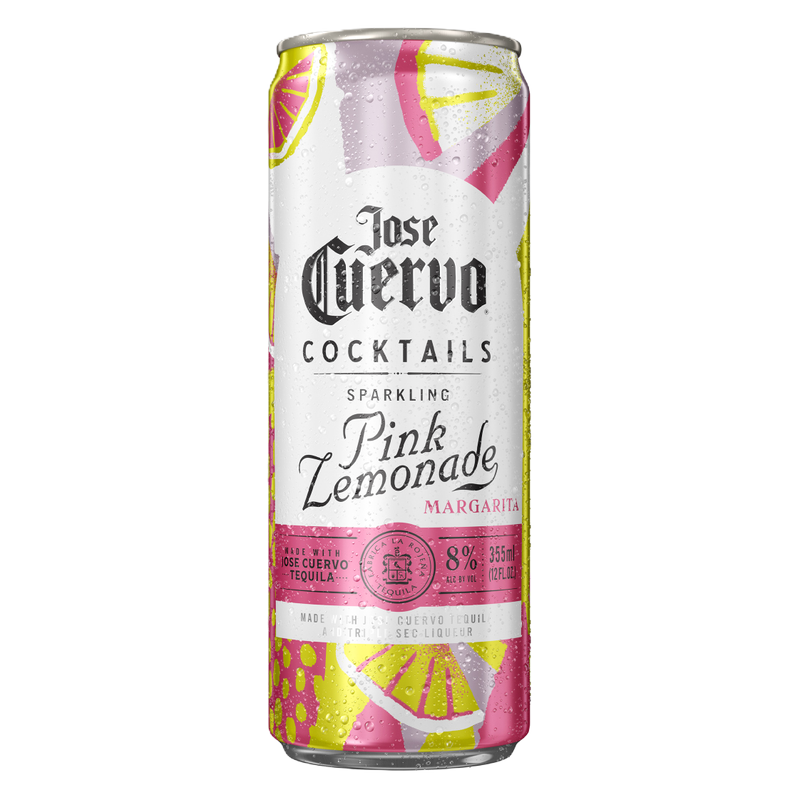 Jose Cuervo Sparkling Pink Lemonade Margarita 4pk 12oz Alcohol fast