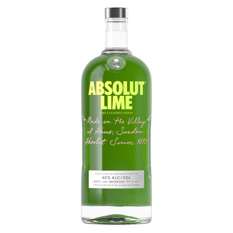 Absolut Lime Vodka 1.75L (80 Proof)