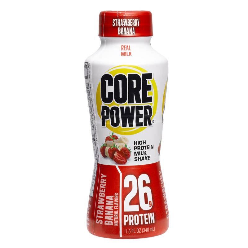 Core Power Strawberry Banana Protein Milkshake 11.5oz