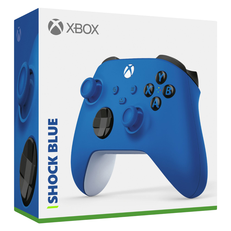Microsoft Xbox One Series S Shock Blue Wireless Controller