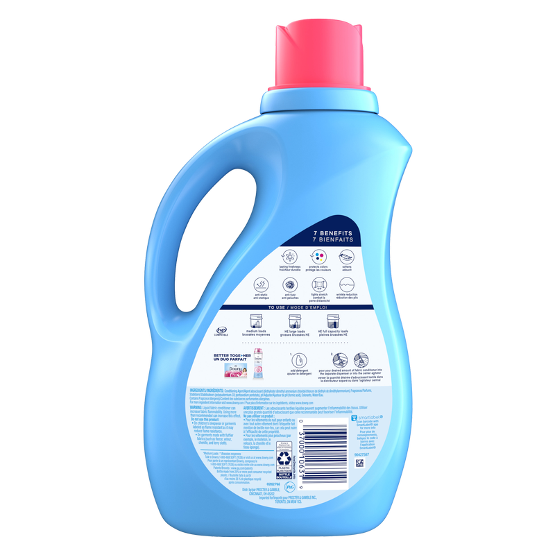 Downy Fabric Softener April Fresh 66 fl oz : Home & Office fast delivery by  App or Online