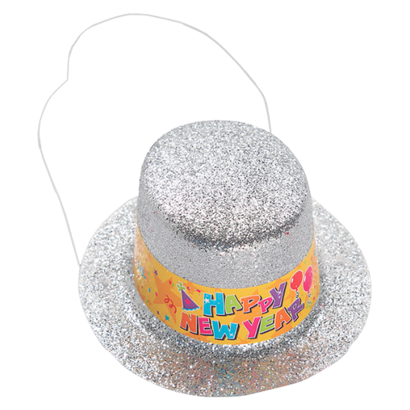 Happy New Years Mini Top Hat 1ct