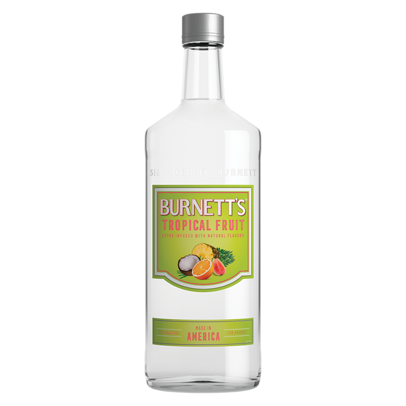 Burnett's Tropical Fruit Vodka 750ml