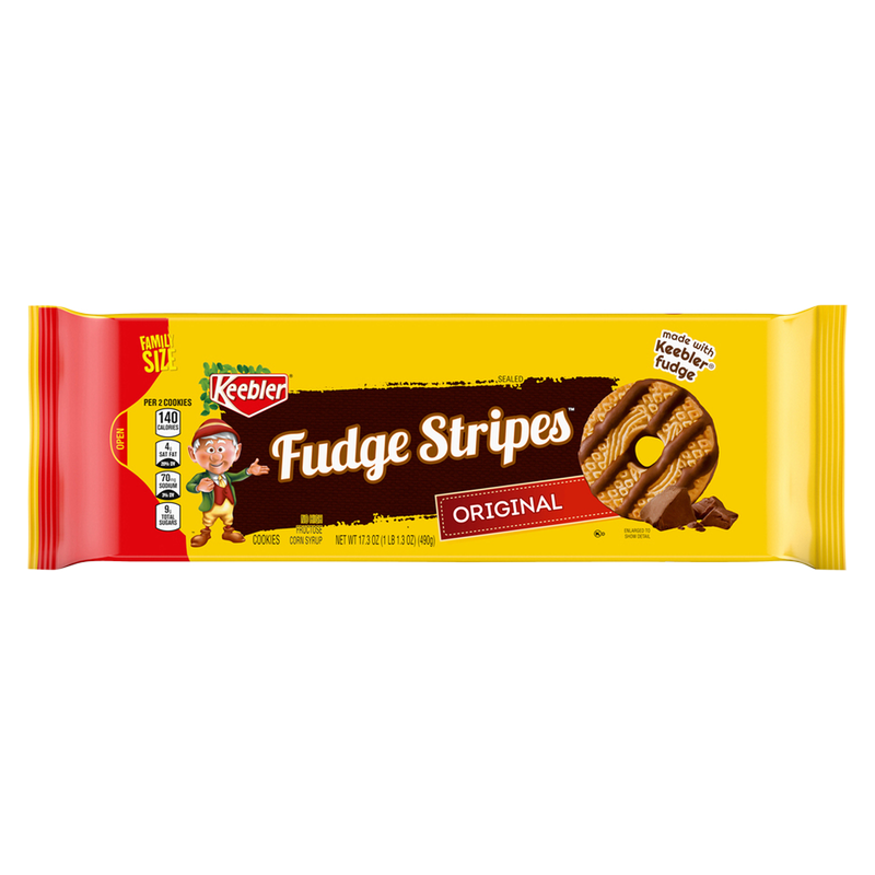 Keebler Original Fudge Stripes Cookies 17.3oz