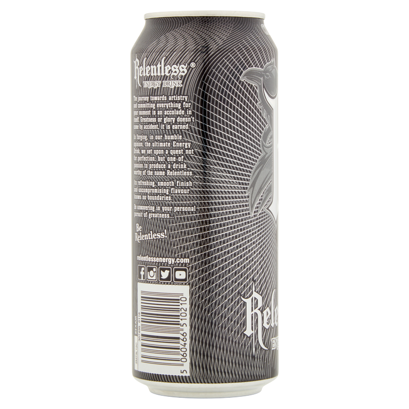 Relentless Origin Energy, 500ml Drinks fast delivery by App or Online