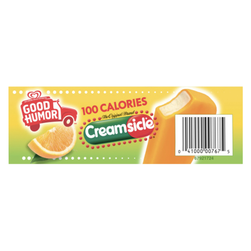 Good Humor Original Creamsicle Ice Cream Bars 6ct 16.5oz
