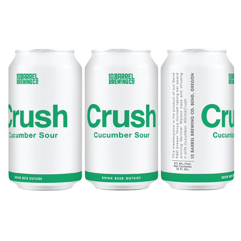 10 Barrel Crush Cucumber Sour Weisse 6pk 12oz Can 5.0% ABV