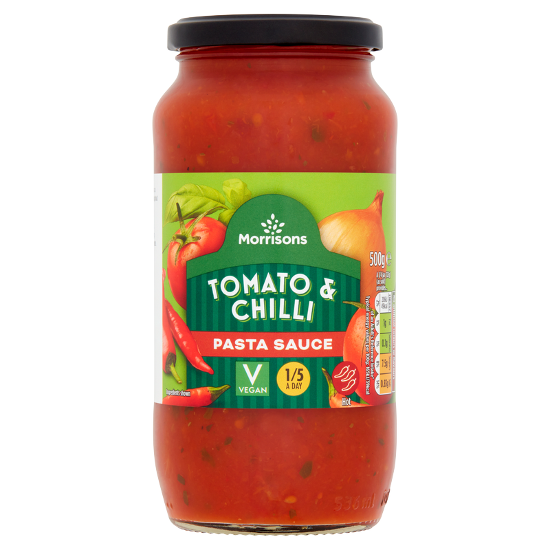 Morrisons Tomato & Chilli Pasta Sauce, 500g
