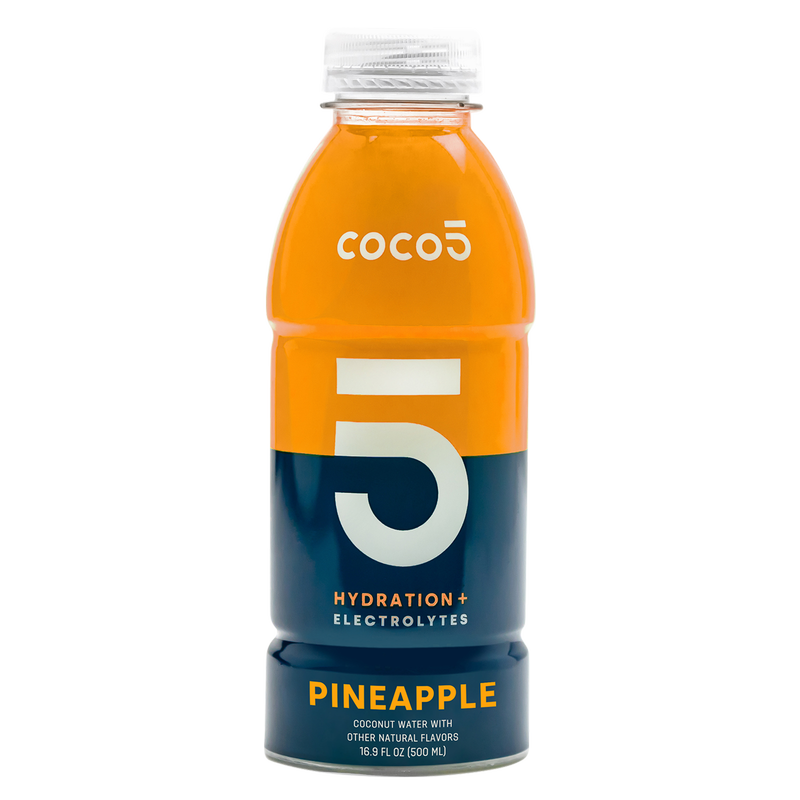 Coco5 Pineapple Coconut Water 16.9oz Bottle