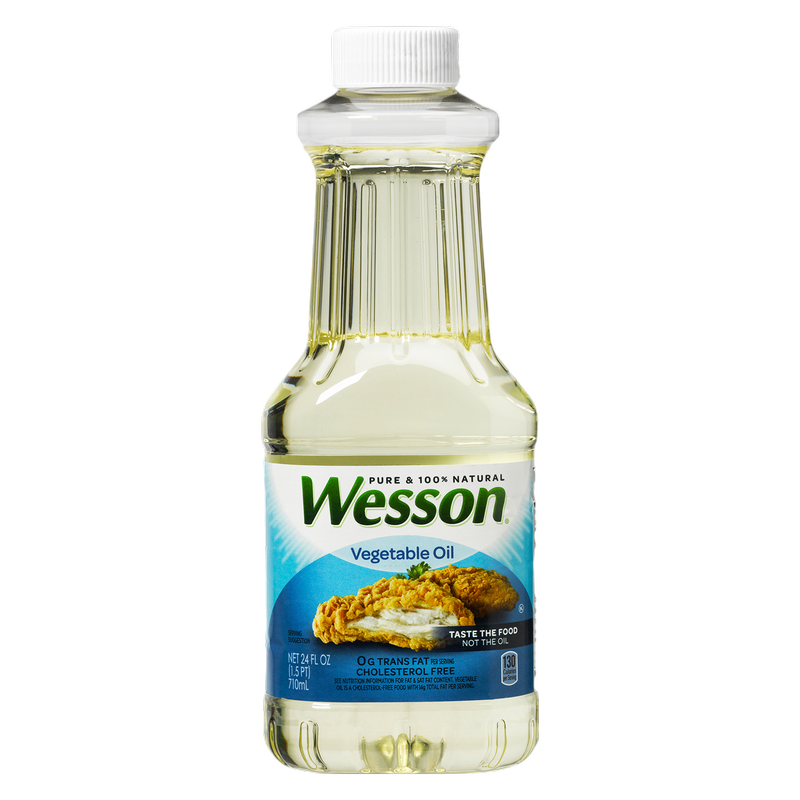 Wesson Pure Vegetable Oil 24oz