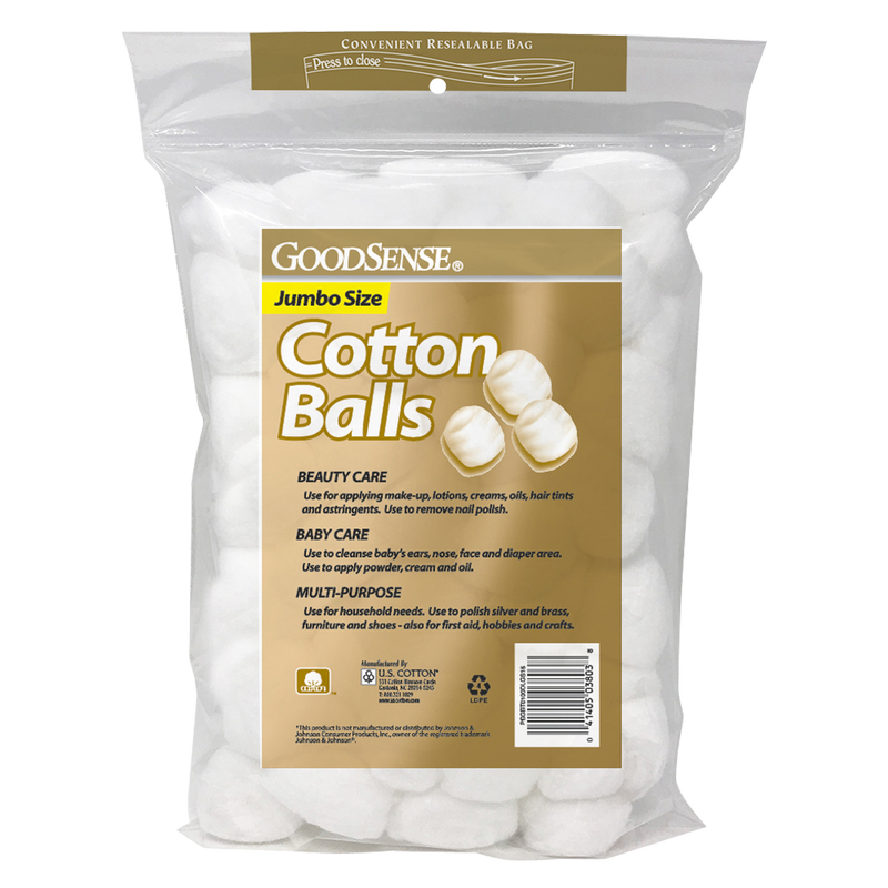 Equaline Cotton Balls, Super Jumbo, Cotton Balls & Swabs