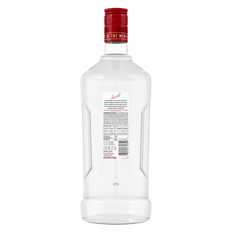 Smirnoff Raspberry Twist Vodka 1.75L