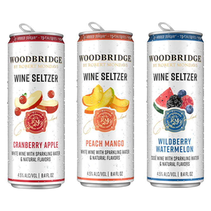 Woodbridge Wine Seltzer Variety Pack by Robert Mondavi 12pk 8.4oz Can