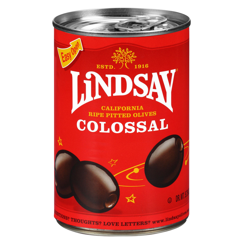 Lindsay Colossal Black Pitted Olives 5.75oz